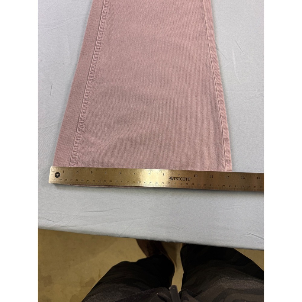 PacSun High Rise Flare Jeans 27 NWT Dusty Lavender Mauve Purple Denim Pants - Picture 12 of 16